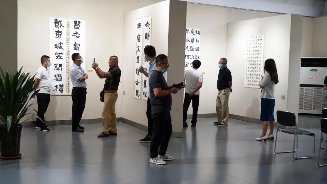 书坛动态 | 合肥市首届隶书大展、寿县包河书法联展、省书协隶书专业委员会公益大讲堂相继举办(图6)