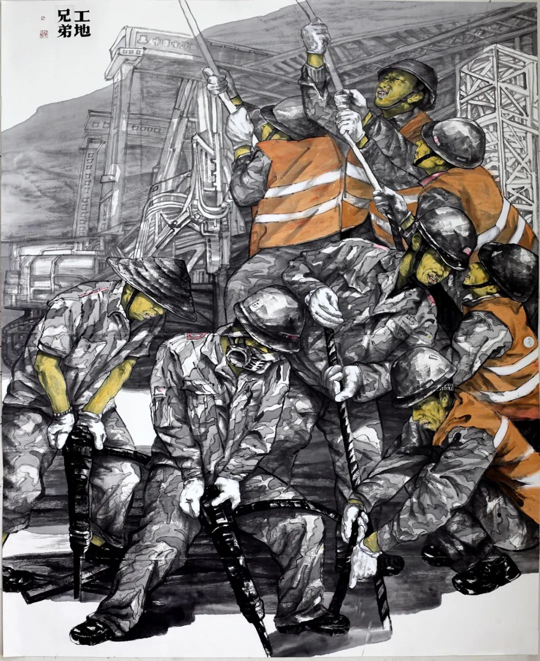 “庆祝建党一百周年 百家艺术档案展览” 在合肥开幕(图37) 图片