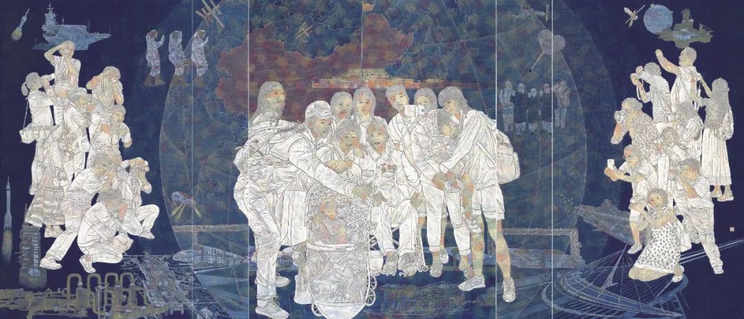 “庆祝建党一百周年 百家艺术档案展览” 在合肥开幕(图36) 图片