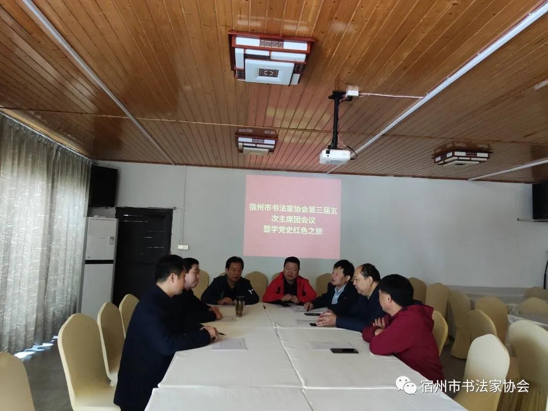 宿州市书法家协会开展“书法心向党”红色教育活动(图13)