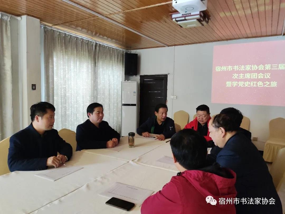 宿州市书法家协会开展“书法心向党”红色教育活动(图14)