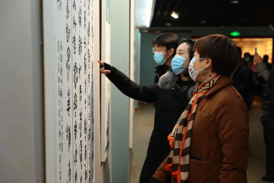 2021“中国书法•年展”全国篆书、隶书、篆刻作品展在淮北市开幕(图8) 图片