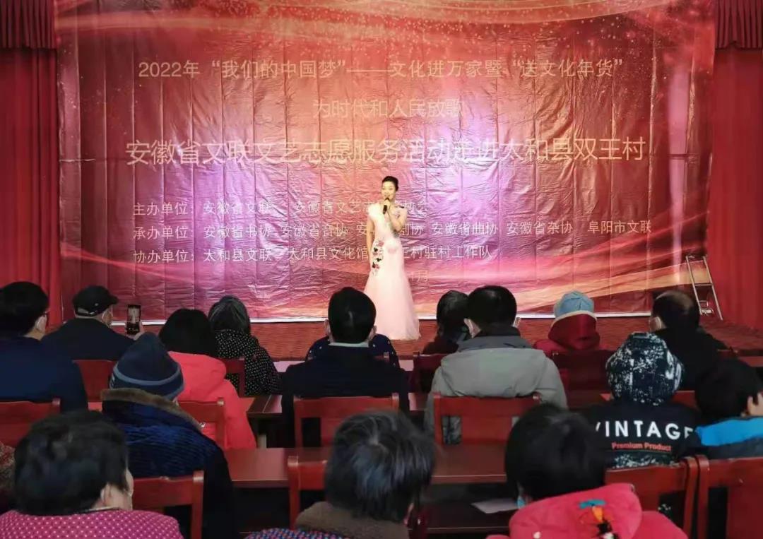 为时代和人民放歌｜送“文化年货” 促乡村振兴——省文联文艺志愿服务活动走进阮桥镇双王村(图4)