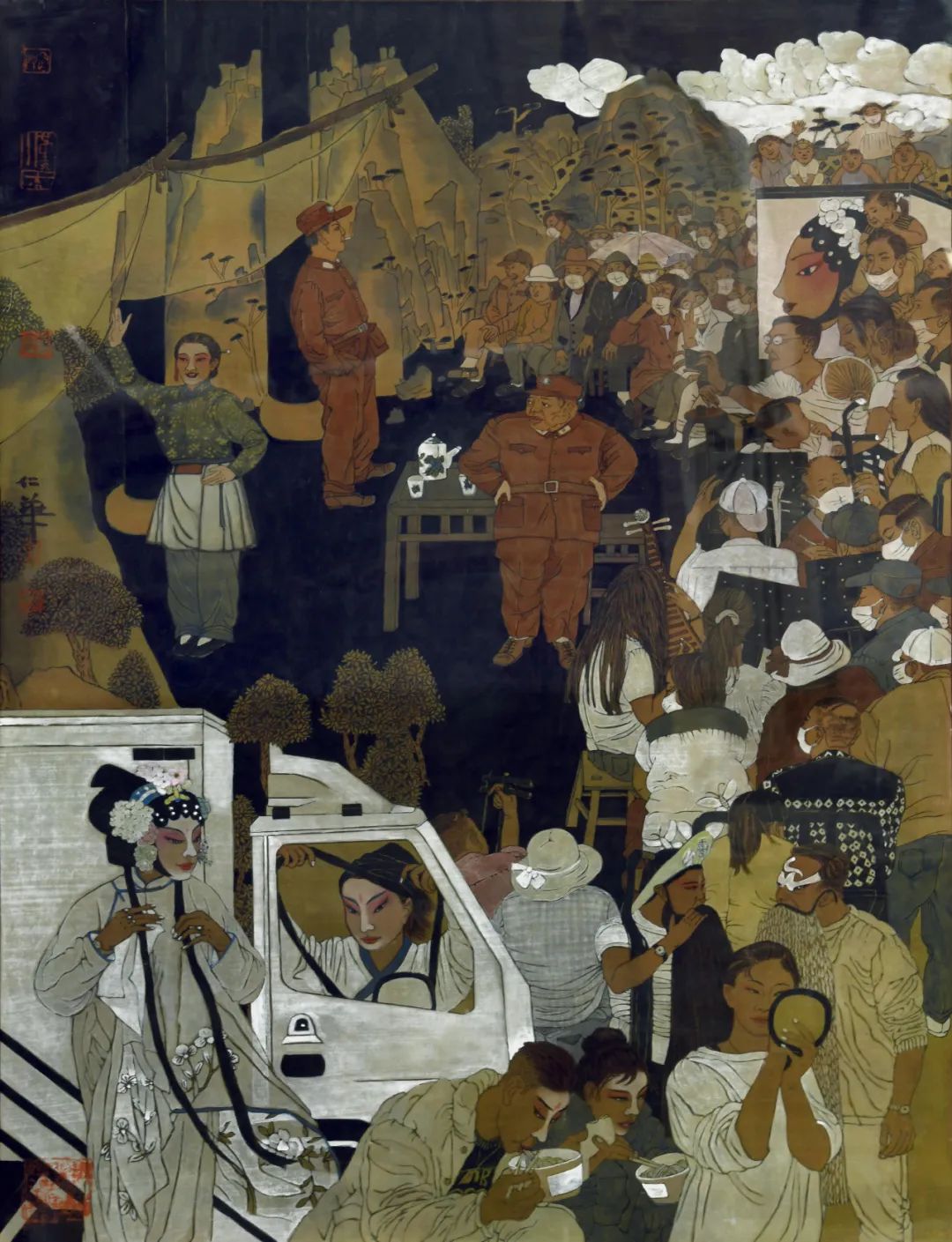 展讯 | "巾帼心向党 喜迎二十大"——首届安徽省巾帼美术书法作品展即将开幕(图15) 图片